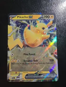 Pikachu ex - 063/193 - Pokemon Paldea Evolved Ultra Rare Card NM - Image 1