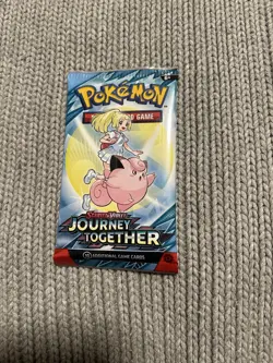 Pokemon Journey Together Booster Pack - 10 Cards / Pack - Random Art - SEALED - Image 1