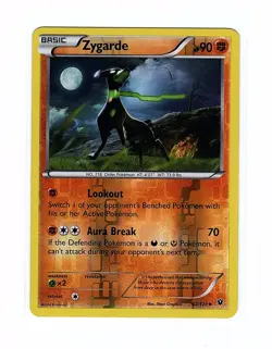 Zygarde 52/124 Fates Collide Reverse Holo - Pokemon Card - Image 1