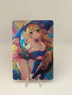 Dark Magician Girl Yugioh Goddess Story Holo Doujin ACG Sexy Waifu Card - Image 1
