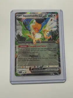 Squawkabilly ex - SV160 PROMO CARD. Pokemon TCG Trainer’s Toolkit 2024 - Image 1