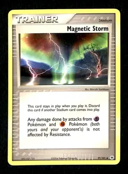 Magnetic Storm Hidden Legends NM, 91/101 Pokemon Card - Image 1