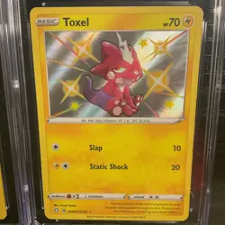 Pokemon TCG Graded Card Lot CGC Mint 9 Lot Of 2 Shiny Toxel Toxitricity - Image 5