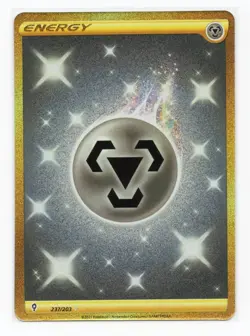 Gold Metal Energy Evolving Skies Pokemon Trading Card Game TCG 237/203 Secret - Image 1