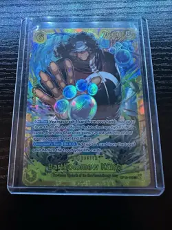 Bartholomew Kuma SEC OP12-119 Legacy of The Master One Piece Card Game English - Image 1