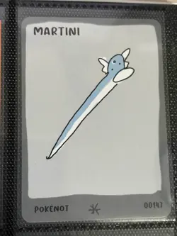 Martini 00147 Dysfunctional Passholder Pokenot Pokenots 151 Card - Image 1