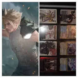 Final Fantasy Magic The Gathering Binder with Cards! Final Fantasy TCG - Image 1