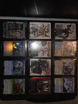 Final Fantasy Magic The Gathering Binder with Cards! Final Fantasy TCG - Image 2