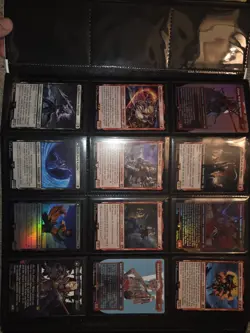 Final Fantasy Magic The Gathering Binder with Cards! Final Fantasy TCG - Image 4