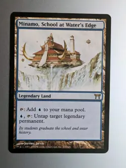 Champions of Kamigawa * Minamo, School at Water's Edge * Mtg Magic - Image 1