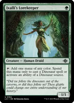 4x Magic: The Gathering Ixalli's Lorekeeper 194 Uncommon Regular NM LCI - Image 1