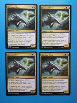 MTG 4x Dormant Sliver x4 NM Time Spiral Remastered Magic Playset - Image 1