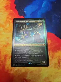 Ikra Shidiqi, the Usurper (Foil Etched) - Commander Legends - NM - Image 1