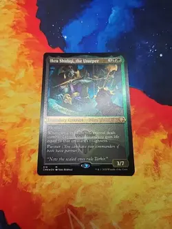 Ikra Shidiqi, the Usurper (Foil Etched) - Commander Legends - NM - Image 3