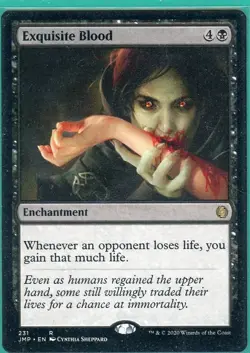 MTG Exquisite Blood, NM-Mint, English Jumpstart - Image 1