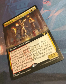 Venerable Warsinger Extended Art- Strixhaven School of Mages - NM (see pics) MTG - Image 3