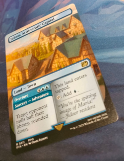 Jidoor, Aristocratic Capital (Borderless) Final Fantasy - NM (see pics) MTG - Image 3