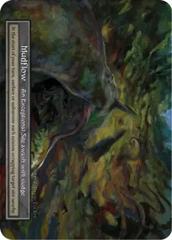 Sorcery: Contested Realm Beta Mudflow Exceptional Foil NM - Image 1