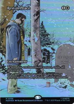 MTG Rest in Peace (Borderless) (6) | NM Foil | Spider-Man {MAR} - Image 2