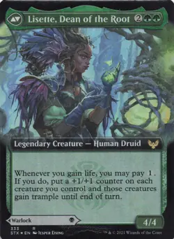 Valentin, Dean of the Vein (Extended Art) Strixhaven Foil Rare #333 NM MTG - Image 2