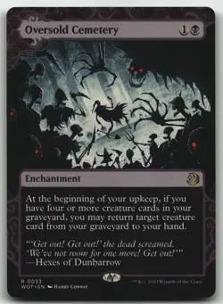 Oversold Cemetery R Wilds of Eldraine: Enchanting Tales 33 LP - Image 1