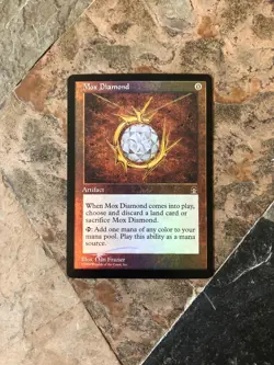 MTG - Mox Diamond - Stronghold - FOIL - Read - Art Alt - WATCH VIDEO OF ITEM!! - Image 4