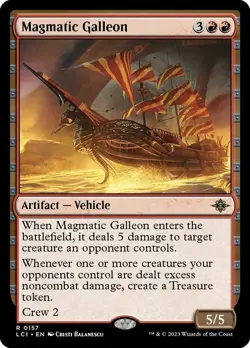 Magmatic Galleon - The Lost Caverns of Ixalan #0157 MTG Magic The Gathering - Image 1