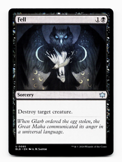 Fell - Bloomburrow (BLB) MTG Magic - In Hand! 💀 - Image 1