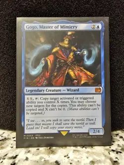 Final Fantasy MTG - Gogo, Master of Mimicry Mythic Non-Foil (Near Mint) - Image 2