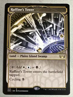 MTG / Raffine's Tower / SNC / #353 / Regular (Showcase) / Rare / NM - Image 1