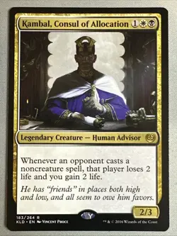 MTG / Kambal, Consul of Allocation / KLD / #183 / Regular / Rare / NM - Image 1