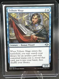 MTG Magic the Gathering Tribute Mage Modern Horizons Pack Fresh - Image 1