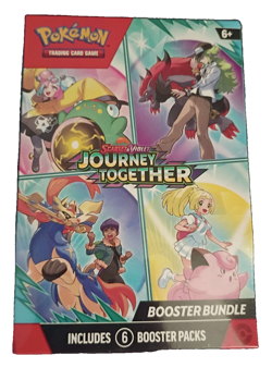 Pokemon Journey Together Scarlet & Violet Booster Bundle Box [6 Packs] 820650853371 - Image 1