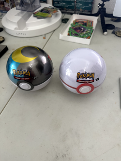 Lot Of 2 Pokemon TCG Pokeball Tins Both Sealed - Image 1