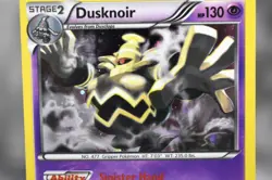Pokemon TCG - Dusknoir 63/149 - Boundaries Crossed - Rare Holo - Image 2