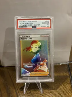 2021 Pokemon Evolving Skies Aroma Lady PSA 10 Gem Mint - Image 1