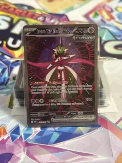 Pokemon TCG Iron Valiant EX Special Illustration 157/131 Prismatic Evolutions - Image 1