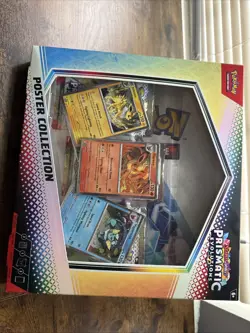 Pokemon TCG Scarlet & Violet Prismatic Evolutions Poster Collection Box - Image 3