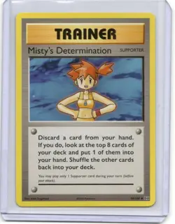 Pokemon 1999 Misty's Determination 80/108 Evolutions Regular - 545 - Image 1