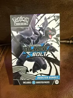 Pokemon TCG Scarlet & Violet Sealed Black Bolt Booster Bundle | Free Shipping - Image 1