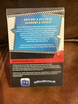 Pokemon TCG Scarlet & Violet Sealed Black Bolt Booster Bundle | Free Shipping - Image 2