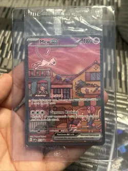 Pokemon TCG 151 UPC Promo Set Mew 053, Mewtwo 052, New Sealed & Metal Mew 205 - Image 2