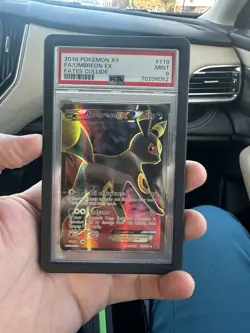 2016 POKEMON XY FATES COLLIDE #119 FULL ART/UMBREON EX PSA 9 - Image 1