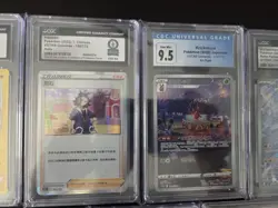 (9) Pokemon Graded Collection CGC Guiness Worlds Records PSA - Image 3