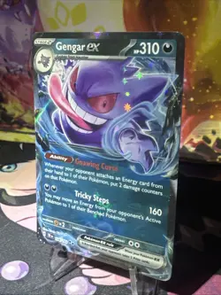 Gengar EX S&V Temporal Forces Ultra Rare Pokemon TCG 104/162 NM Holo - Image 2