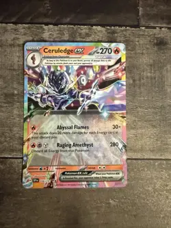 Ceruledge ex 036/191 Double Rare Pokemon Surging Sparks - Image 1