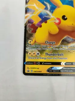 Pikachu V SWSH061 Holo Rare Promo - Pokemon Sword & Shield Shining Fates NM/M - Image 5