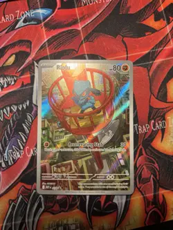 Pokemon TCG Riolu 010 Mega Evolutions Promo Illustration Rare M/NM - Image 1