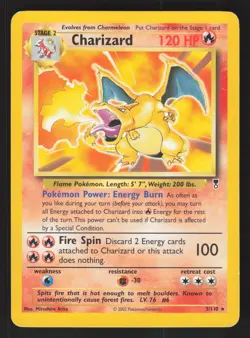 Charizard 003/110 Non-Holo Pokemon Legendary Collection - Image 1
