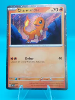 Charmander 047 Cosmos Holo SV: Promo - Double Swirl Pokemon TCG NM/M - Image 1